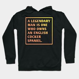 English cocker spaniel Hoodie